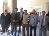 De izqda. a dcha. Gerardo Pedrs, Antonio Gomera, Manuel Vaquero, Javier Herreros, Alejandro Peinazo y Francisco Villamandos