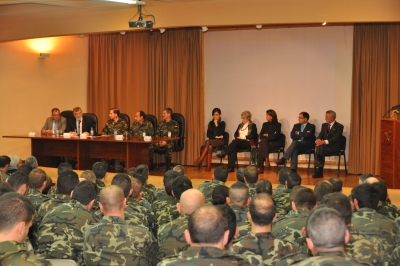 Un momento del acto de clausura