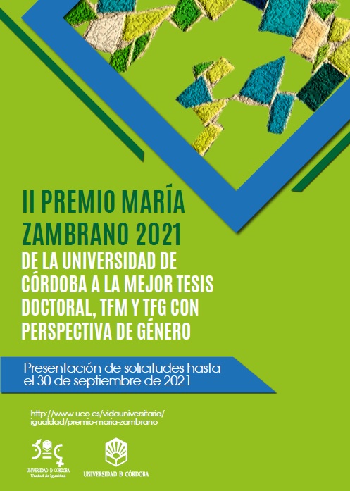 maria zambrano Cartel