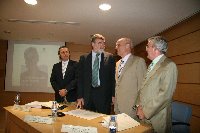 Homenaje al ex rector de la Universidad de Crdoba Alberto Losada Villasante
