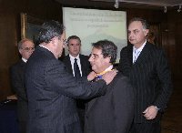 Eugenio Dominguez, investido doctor honoris causa por la Universidad de Concepcin ( Chile)