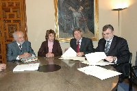 La Diputacin y la Universidad de Crdoba renuevan su compromiso con la Ctedra de Estudios contra el Hambre y la Pobreza.