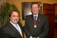 El vicepresidente de Uruguay visita la UCO para profundizar en las relaciones de colaboracin existentes