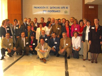 La segunda promocin de Qumicas de la UCO celebr sus Bodas de Plata