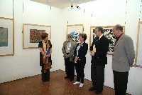 ' Grabadores chilenos' muestra en la Sala Mateo Inurria una seleccin de treinta y cinco obras procedentes de la Pinacoteca de la Universidad de Concepcin que sern exhibidas posteriormente en Berln y Mosc