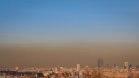 Contaminacin atmosfrica en Madrid.
