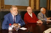 De izquierda a derecha, Juan Carlos Rodrguez, Miguel Rojas y Jorge Brovetto