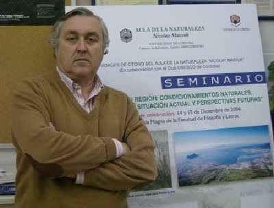 Jose Manuel Recio, director del Aula de la Naturaleza de la UCO: ' El arroyo Bejarano es uno de los escasos cursos de Sierra Morena que lleva agua todo el ao'