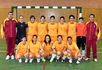 Campeonatos universitarios de Andaluca: El equipo femenino de la UCO, subcampen de futbol sala.